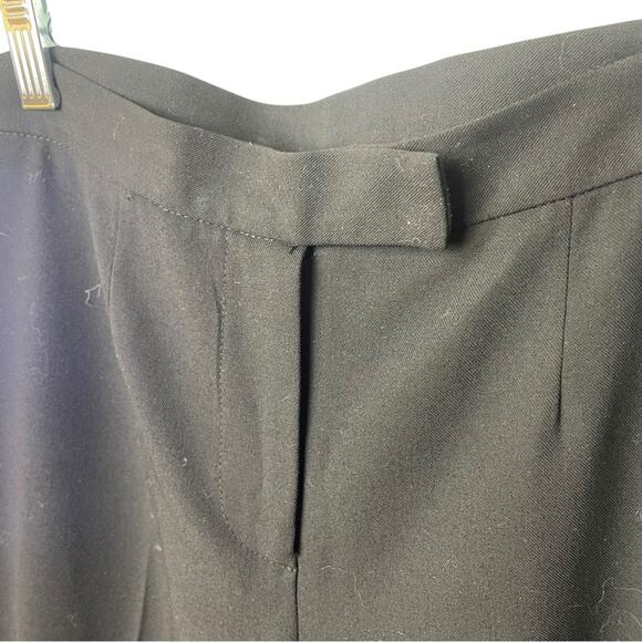 Trina Turk Black Career Trousers, Wide Cuff, minimalist, Capsule Professional  2 - Picture 6 of 8